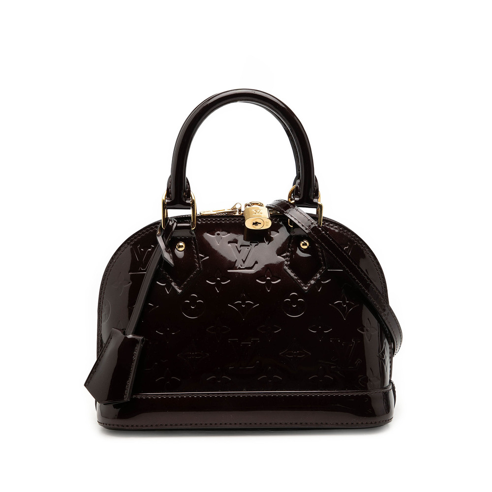 Pre-Loved Louis Vuitton Monogram Vernis Alma BB - Picture 1 of 8